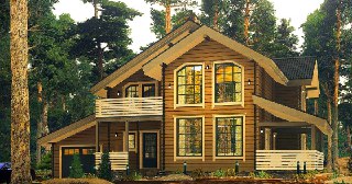 Строительство домов из двойного бруса под ключ Воронеж цены от 12925 руб.