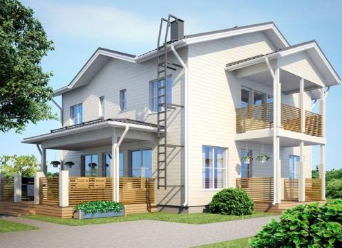 № 1238 Купить Проект дома Ратихера 173 А. Закажите готовый проект № 1238 в Воронеже, цена 62280 руб.