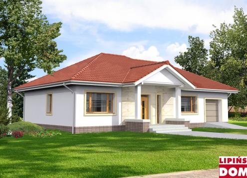 № 1320 Купить Проект дома Люсия 2. Закажите готовый проект № 1320 в Воронеже, цена 33944 руб.