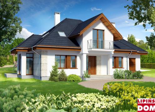 № 1359 Купить Проект дома Дижонский 2. Закажите готовый проект № 1359 в Воронеже, цена 56844 руб.