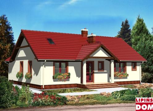№ 1548 Купить Проект дома Баден. Закажите готовый проект № 1548 в Воронеже, цена 41962 руб.