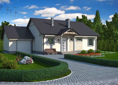 № 1565 Купить Проект дома Словикза. Закажите готовый проект № 1565 в Воронеже, цена 40860 руб.