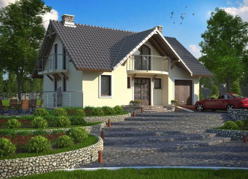 № 1576 Купить Проект дома Ласокин. Закажите готовый проект № 1576 в Воронеже, цена 32544 руб.