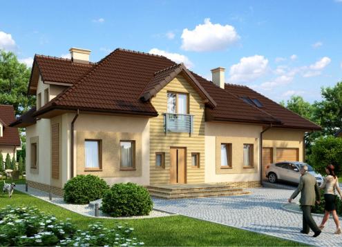 № 1627 Купить Проект дома Астра. Закажите готовый проект № 1627 в Воронеже, цена 60408 руб.