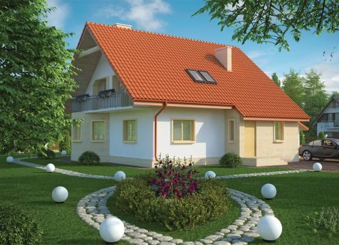 № 1655 Купить Проект дома Колебиво Н. Закажите готовый проект № 1655 в Воронеже, цена 48672 руб.